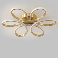 Lustra Led Daisy Gold Echivalent 500W Telecomanda Lighting Fixtures
