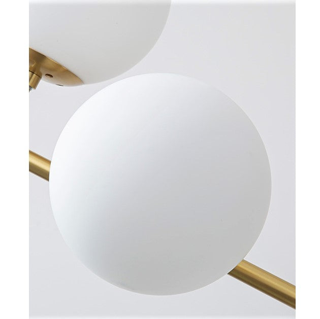 Осветително тяло Абажур MAT GOLD Линейно 6xE27