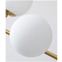 Осветително тяло Абажур MAT GOLD Линейно 6xE27