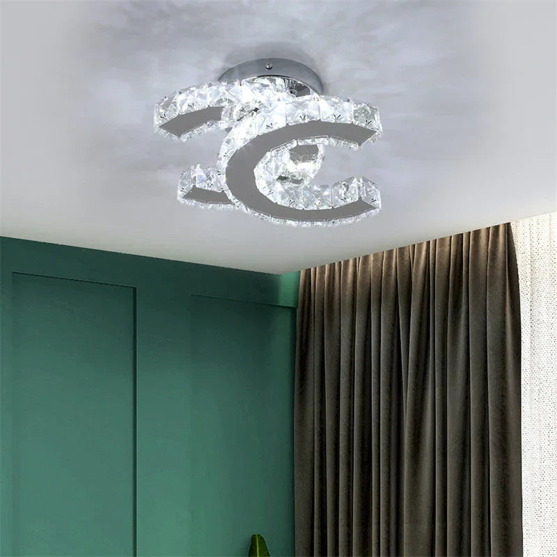 Осветително тяло LED CRISTAL Double C Еквивалент 200W
