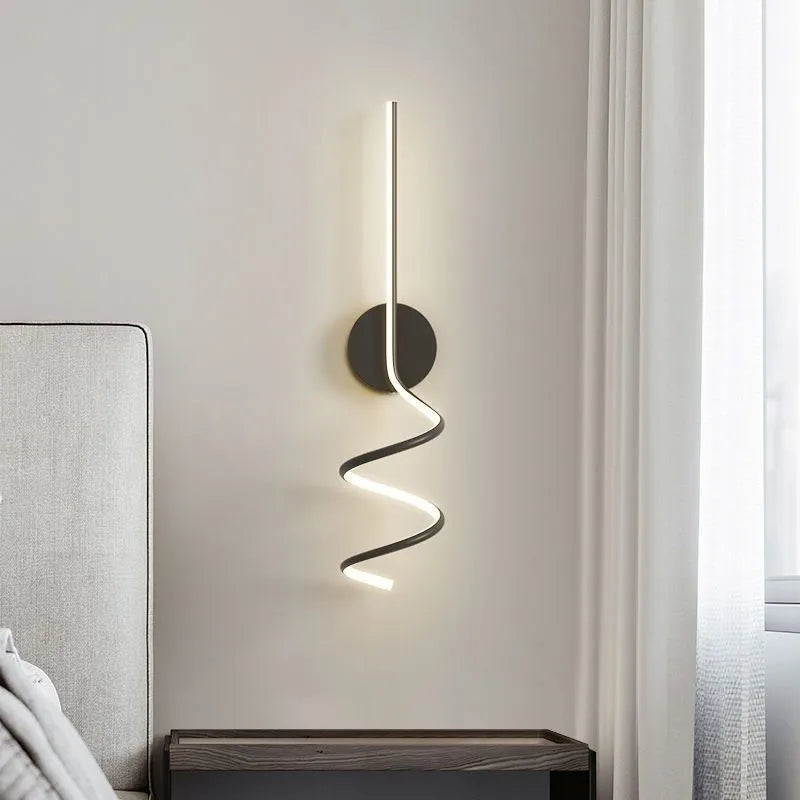 LED аплик Serpent Black еквивалент 150W