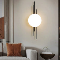 LED аплик 20W Luxury Fine Lines Black