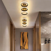 LED осветително тяло 54W ENZO CIRCLE BLACK Еквивалент 300W