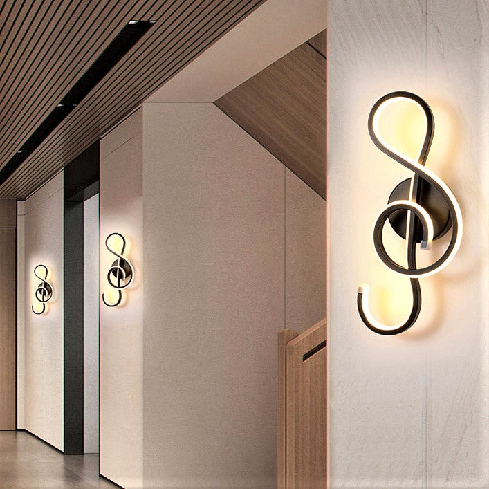 LED аплик 44W Cheia SOL BLACK