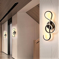LED аплик 44W Cheia SOL BLACK