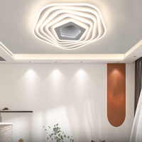 LED осветително тяло Pentagon MIRROR 3D, еквивалент 800W, с дистанционно