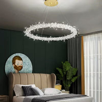 LED осветително тяло висящо кристал LUXURY FROZEN