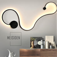LED аплик 60W 89cm GAMORA Black