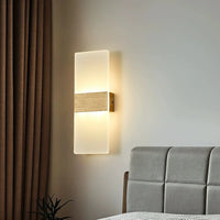 LED аплик за стена 12W SUBLIME Square GOLD