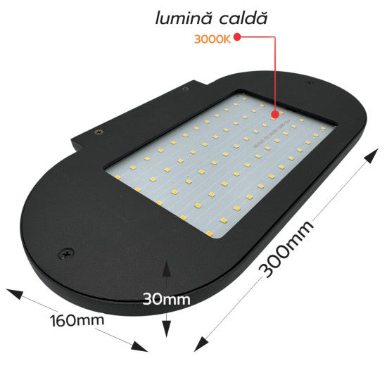 LED аплик 12W LOST за външен монтаж
