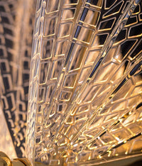 LED осветително тяло Luxury 5 Golden Butterflies