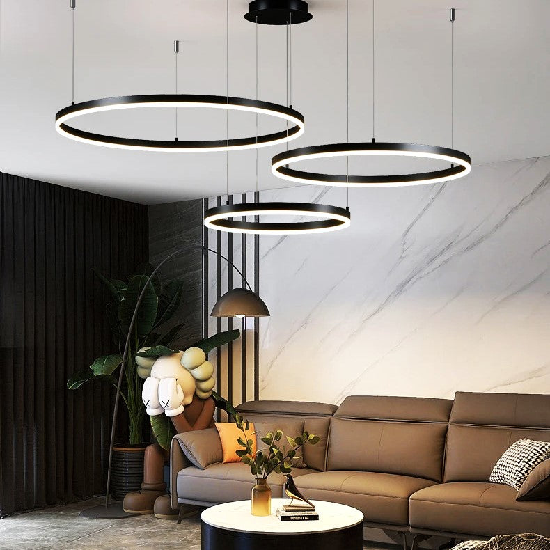 LED осветително тяло WONDERLAND Black 3 подвижни сегмента с дистанционно - 30+40+60cm