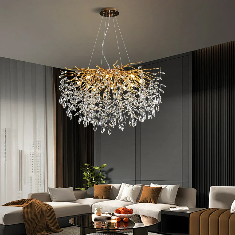 Кристален полилей LUXURY Golden Klara