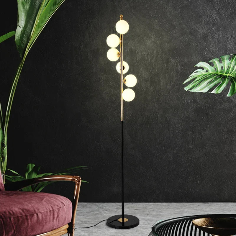 Лампион Abajur Luxury GOLD 170cm