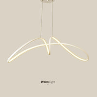 Lustra Led 108W Suspendata Eliptic White Smart Lighting Fixtures