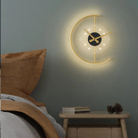 LED аплик с ЧАСОВНИК 18W Nordic Style Clockwork