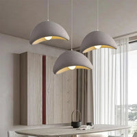 Pendul COLOSSUS Triunghi Gri 30cm GRI / MINIMALIST DESIGN Lighting Fixtures