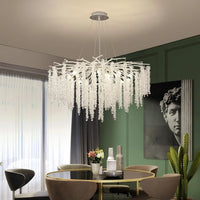 Полилей кристал LUXURY Silver Willow 100CM