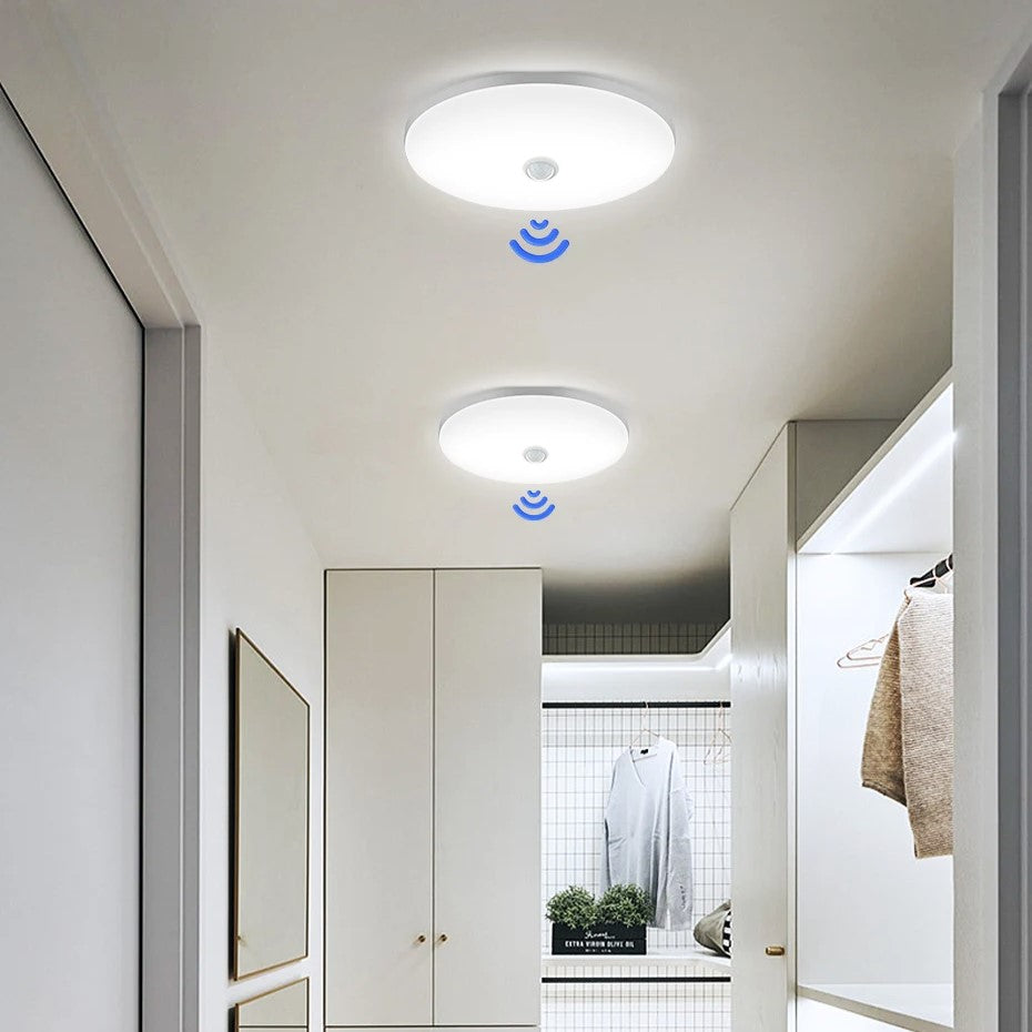 Plafoniera Led 18W Senzor Miscare Echivalent 180W Frameless Led Ceiling Light With Sensor