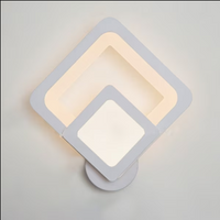 LED аплик 24W DIAMOND V2 бял