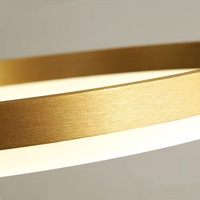 Lustra Led Wonderland Gold 5 Segmente Echivalent 1200W Telecomanda Chandeliers
