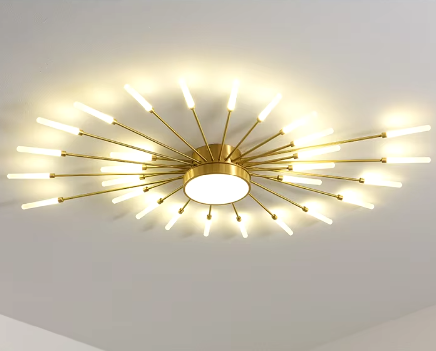 LED осветително тяло American Splendor Gold Еквивалент 800W с дистанционно