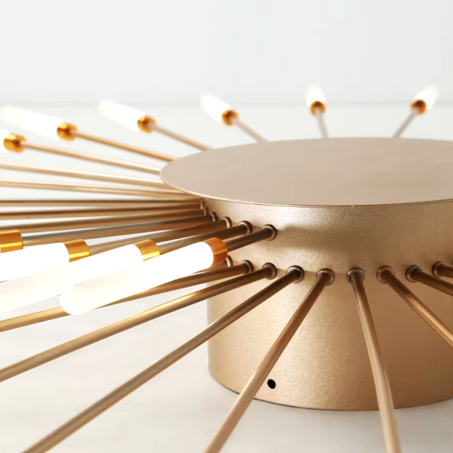 LED осветително тяло American Splendor Gold Еквивалент 800W с дистанционно