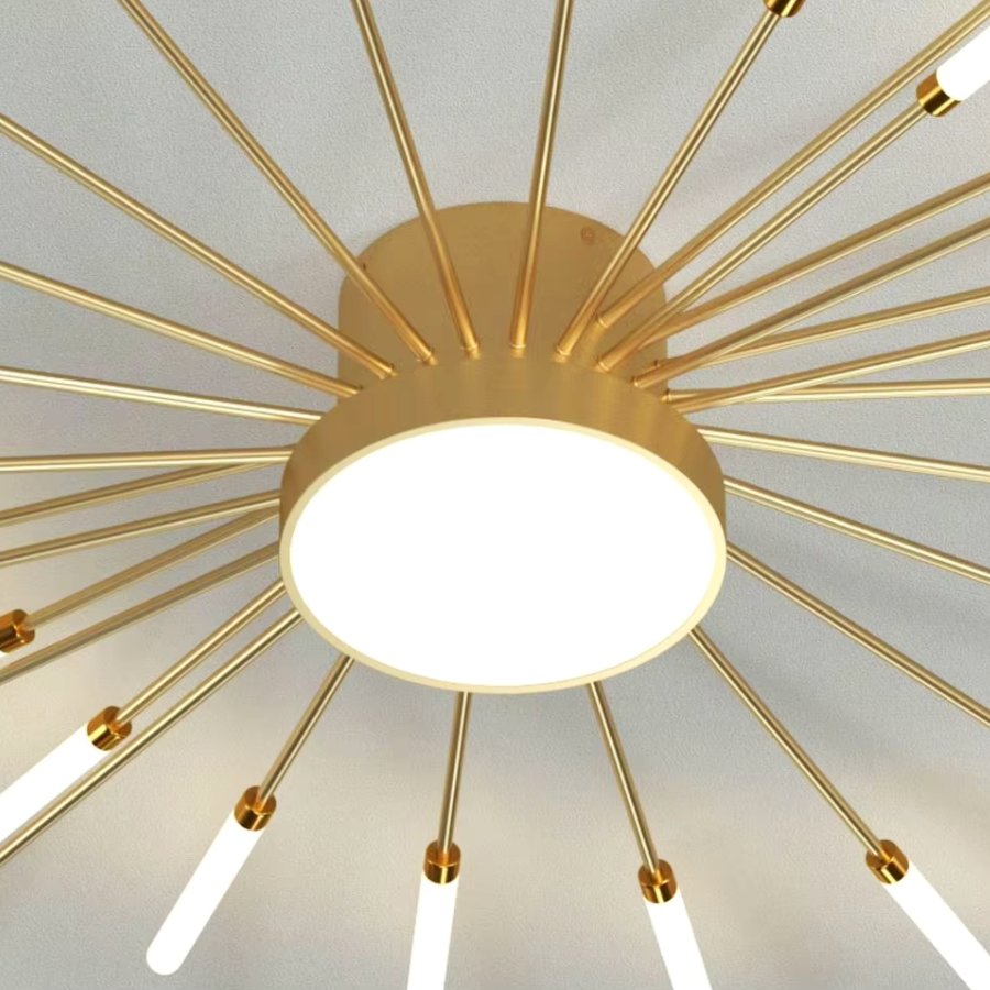 LED осветително тяло American Splendor Gold Еквивалент 800W с дистанционно