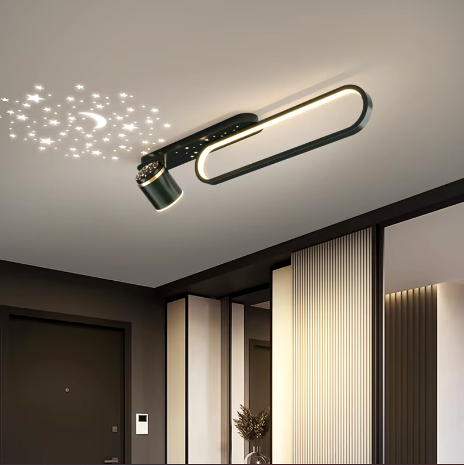 LED аплик 40W 60cm New Design проекция звездички