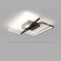 LED осветително тяло Charlotte 1+1 Square Еквивалент 300W Дистанционно