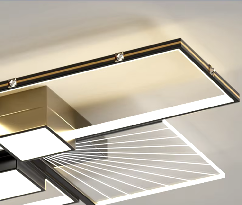 LED осветително тяло Charlotte Grande Еквивалент 600W с дистанционно управление