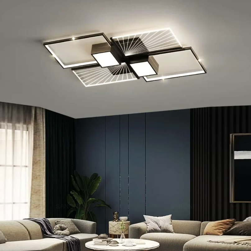 LED осветително тяло Charlotte Grande Еквивалент 600W с дистанционно управление