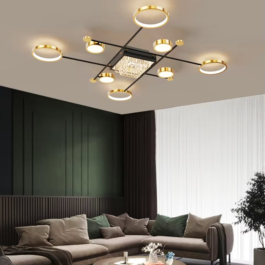 LED осветително тяло Nordic Beauty Еквивалент 800W с дистанционно