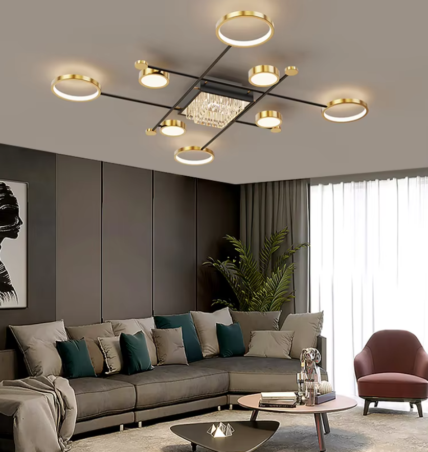 LED осветително тяло Nordic Beauty Еквивалент 800W с дистанционно