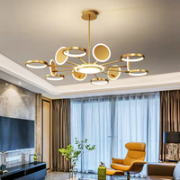 LED осветително тяло Gambit Gold 6+6+1 Регулируеми рамена Еквивалент 800W Дистанционно управление