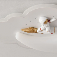 LED осветително тяло Kids Astronaut еквивалент 600W с дистанционно