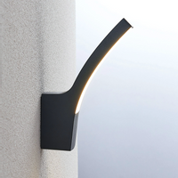 Aplica LED Exterior VAYA IP65 12W Neagra Wall Light Fixtures
