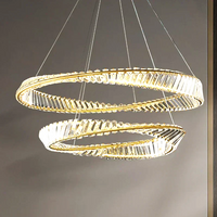Осветително тяло LED Кристал Висящо Maxi EnVogue с дистанционно
