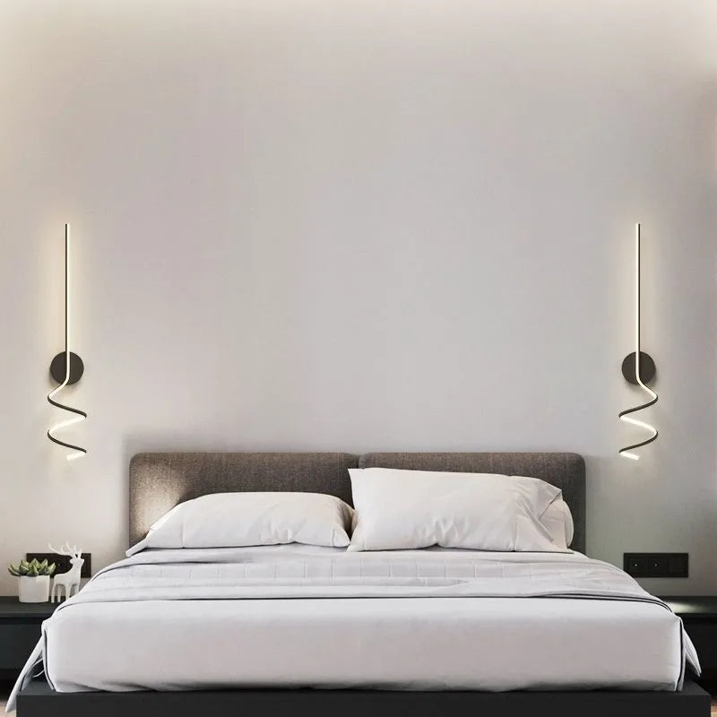 LED аплик Serpent Black еквивалент 150W