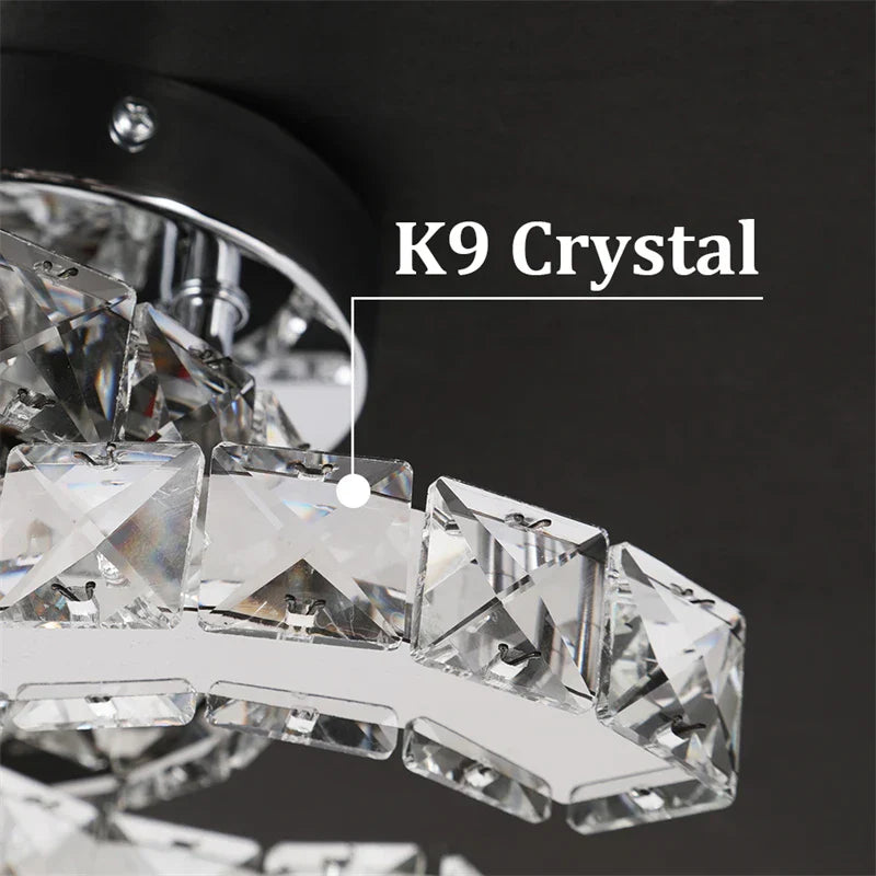 Осветително тяло LED CRISTAL Double C Еквивалент 200W