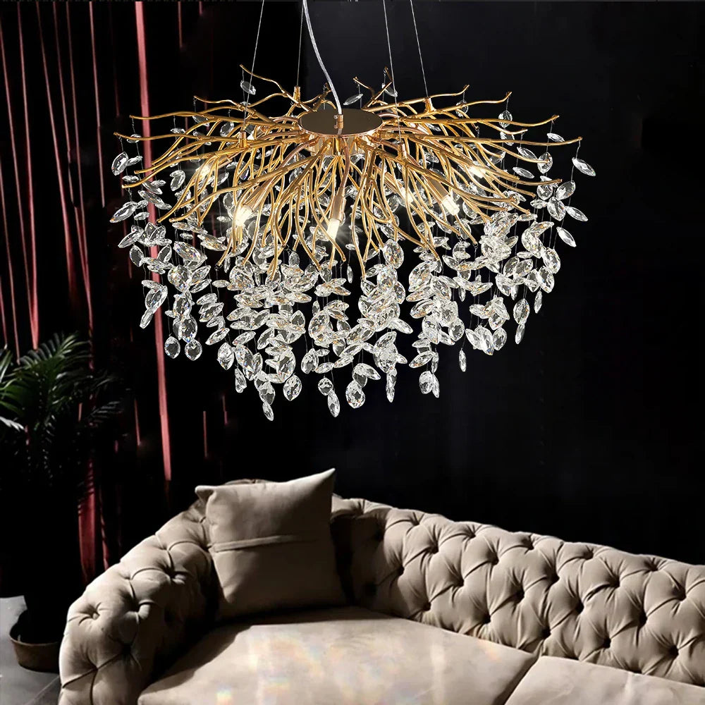 Кристален полилей LUXURY Golden Klara