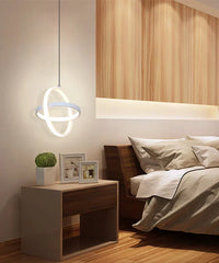 LED осветително тяло пендел INFINITY RINGS еквивалент 200W