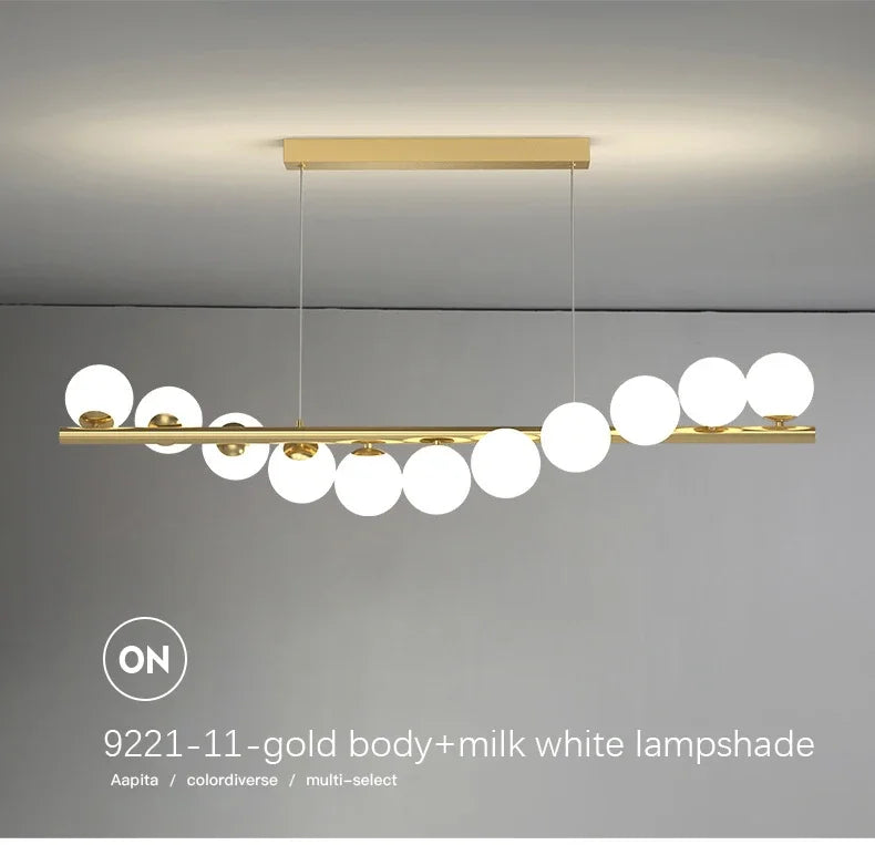 Осветително тяло Абажур MAT GOLD Линейна DX332-11