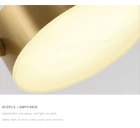 LED осветително тяло пендел Nordic Style Gold еквивалент 200W с дистанционно