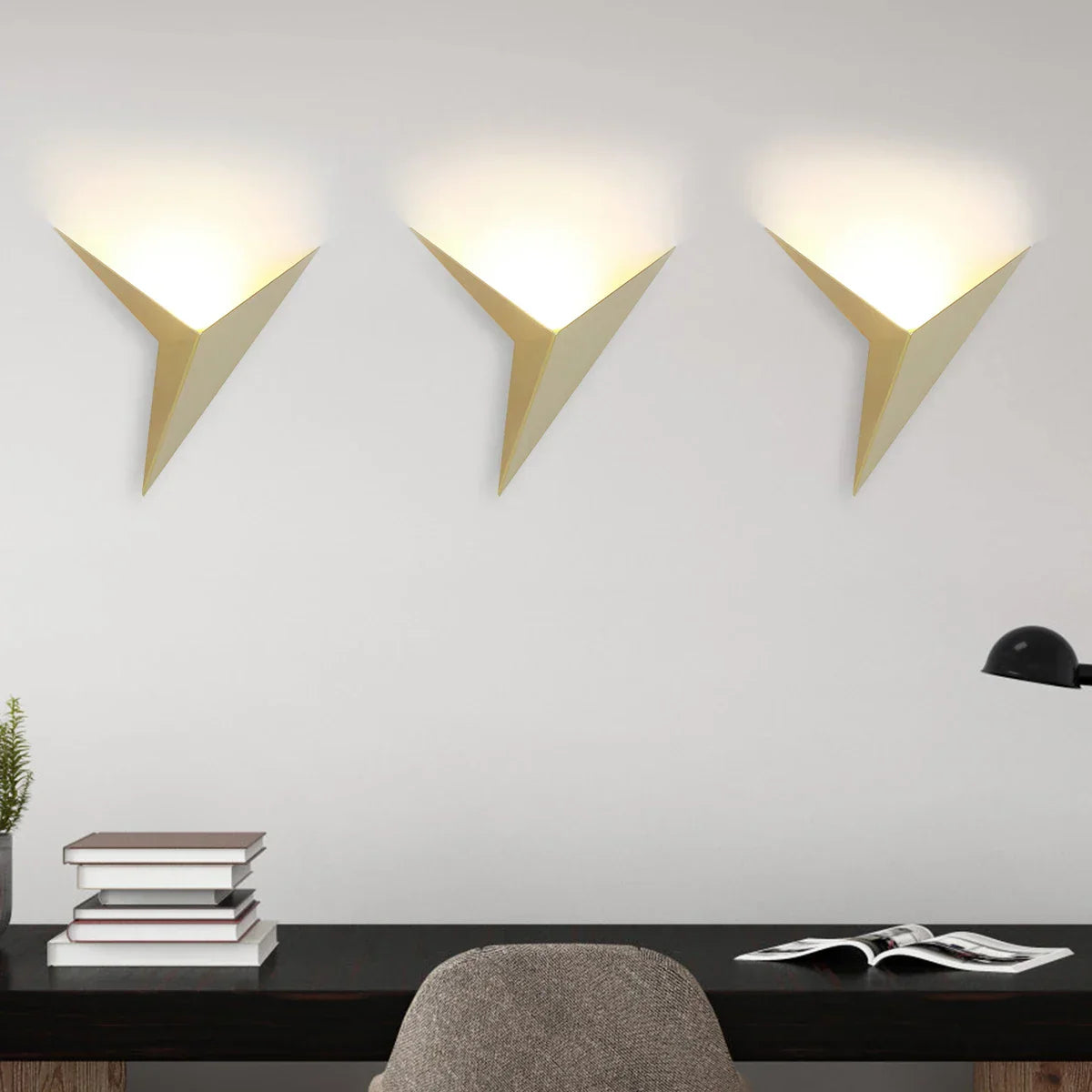 Aplica Led Modern V Style Wall Light Fixtures