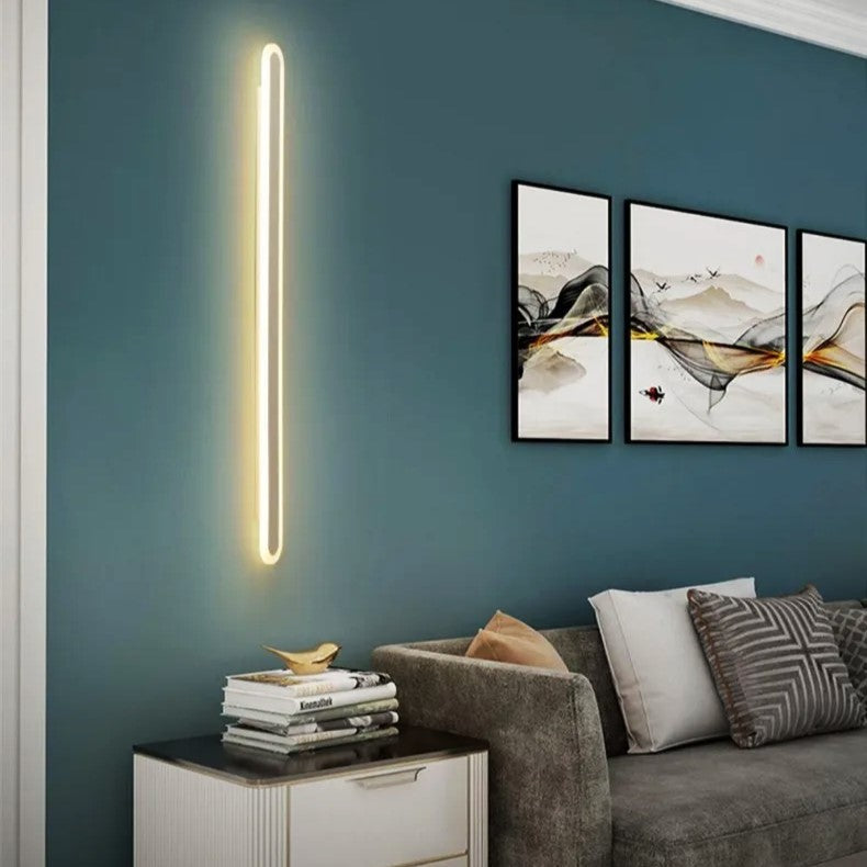 LED аплик линеен 64W 80cm бял еквивалент 400W