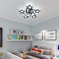 LED осветително тяло STAR DESIGN BLACK еквивалент 600W с дистанционно