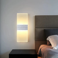 LED аплик за стена 12W SUBLIME Square SILVER
