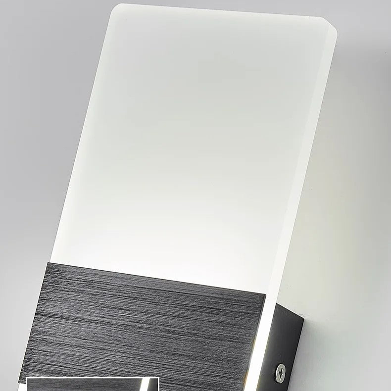 LED аплик за стена 12W SUBLIME Square BLACK
