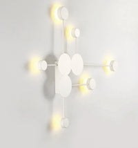 LED аплик Modern Style-6 бял еквивалент 200W